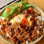 10分で完成！【絶品タコライス】卵もワンパンでお手軽♩