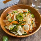 いくらでも食べられちゃう「大根ときゅうりのパリパリ酢ナムル」
