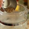 【異国のサラダ】レンズ豆の粒マスタード和えの工程1