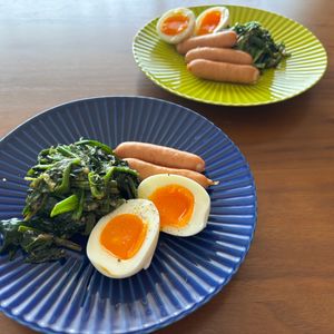 こむぎの作ってみた!投稿(ドイツ定番付け合せ｜ほうれん草のクリーム煮)