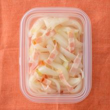 【コンテナ冷凍】甘みひきだす玉ねぎベーコン