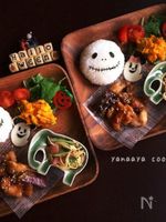 本日のお子様ランチ♡ハロウィン祭り
