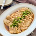 【うますぎ注意♪レンジだけ】鶏むね肉のチャーシュー♡やわらか