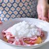 【レンジだけ】豚バラと厚揚げのみぞれ蒸しの工程3