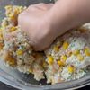 【のり塩コーンチキンレンコン挟み焼き】子供が爆食いする旨さの工程2