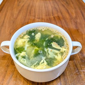 るるる♪の作ってみた!投稿(簡単・時短！！卵わかめスープ)