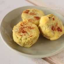 【離乳食】さつまいもとチーズのミルクお焼き