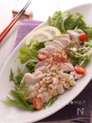 レンジで簡単☆よだれ鶏☆香味柚子胡椒だれでビールがすすむよ