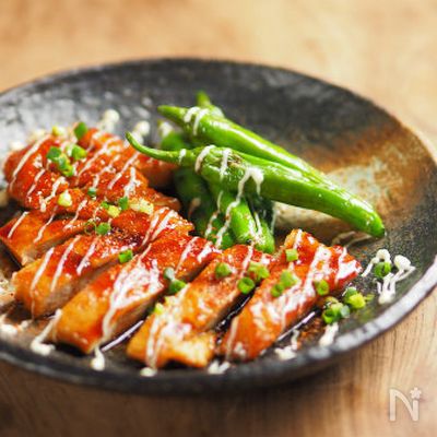 鶏むね肉の照り焼き