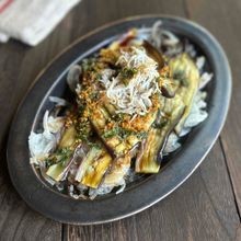トロじゅわナスのしらす香味だれ