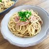 ゆかりの作ってみた!投稿(料理人夫が作った『悶絶バター醤油パスタ』)