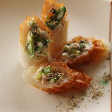 ツナ&豆苗のちくわ詰め