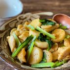 ビールもごはんも止まらない！鶏むね肉と長芋の黒胡椒炒め