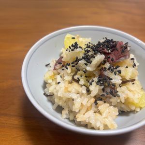 こむぎの作ってみた!投稿(【塩こんぶバターさつまいもご飯】ほっこり幸せ秋ごはん♡)