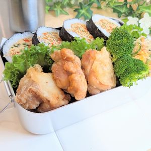 AYANO.•*¨*•.☆の作ってみた!投稿(《食べ過ぎ注意!!》絶品!!ご飯がすすむ油淋鶏（揚げない）)