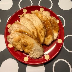 m★egの作ってみた!投稿(鶏胸肉がレンジでとろとろ！ほったらかしのお気楽チャーシュー)