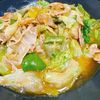naoの作ってみた!投稿(レタスで【回鍋肉】キャベツより簡単で美味しい!)