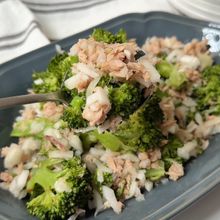 食べだしたら止まらない！【ブロッコリーとツナのサラダ】
