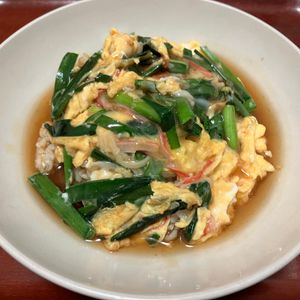 りんごの作ってみた!投稿(【ニラたま天津飯】ニラ入りで栄養価UP！)