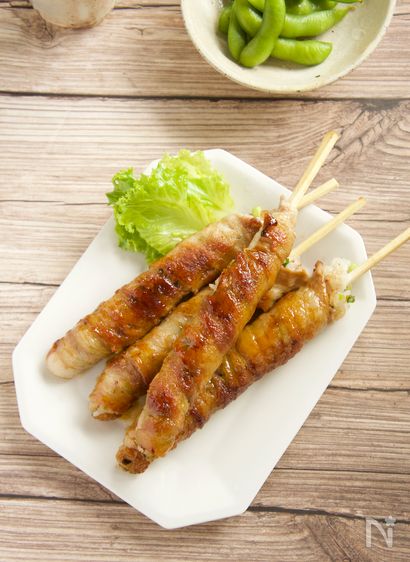 肉巻きごはん棒