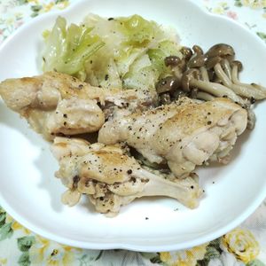 M＊Pの作ってみた!投稿(手羽元とキャベツのとろとろ蒸し煮)
