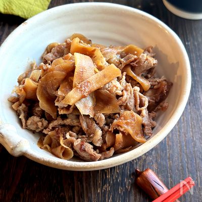 【新生姜あったら！】豚バラと新生姜のかつお風味佃煮