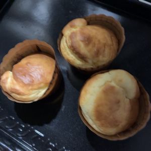 さっちゃんの作ってみた!投稿(生クリームで作る米粉マフィン。)