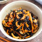常備菜に♪ひじきとちくわの生姜煮