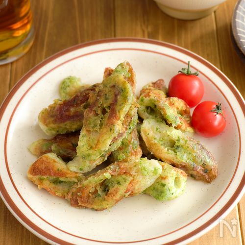 手が止まらない【カレーのりチーズちく天】