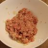 焼鳥のたれでパパッと♪照り焼きマヨハンバーグの工程1