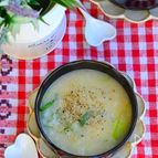 すりおろしれんこんのとろとろスープ