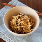 ポリ袋で簡単！切り干し大根と塩昆布の和え物
