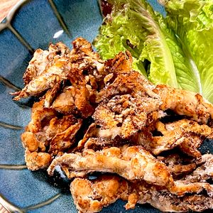 michuの作ってみた!投稿(カリカリ舞茸のから揚げ【#揚げない #包丁不要 #おつまみ】)
