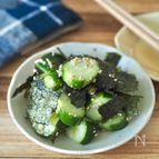 【きゅうりの海苔ごま和え】たった3分で完成する副菜レシピ