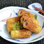 カレー竹輪の揚げ焼き【作り置き】