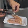 冷めても美味しい【やみつきささみ】の下準備
