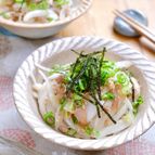 新玉ねぎは生が美味しい♡『新玉ねぎとツナの和風サラダ』