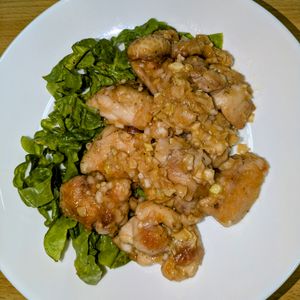 joe sanの作ってみた!投稿(【ねぎだくチキン】たっぷりねぎがチキンに絡んでご飯が進む♪)