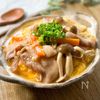 ワンパンで作る！【豚肉ときのこのとろたま和風丼】の工程6