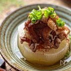 トロトロ大根のこってり豚こまのせ《居酒屋メニュー》