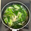小松菜とえのきのにんにくスープ♡体がポカポカほっとする味わいの工程3