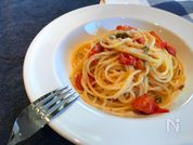 【簡単おいしい！】ミニトマトとケッパーのパスタ
