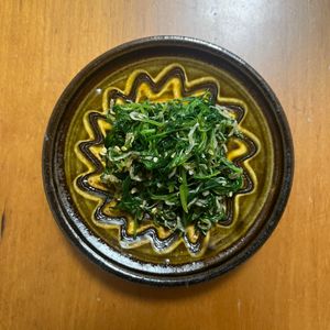ともりんの作ってみた!投稿(【おかひじきとじゃこのごま酢あえ】栄養たっぷりスピード小鉢)