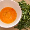 食べ過ぎ注意♩うま辛ニラ玉クッパの工程1