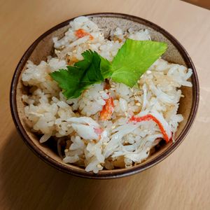 まゆのの作ってみた!投稿(【かに飯】具材を入れて炊くだけ簡単♪年末年始のごちそうに♡)