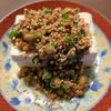 たりおの作ってみた!投稿(納豆パックの中で混ぜるだけ‼️超簡単♡納豆塩昆布やっこ)