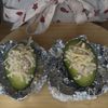 【10分副菜】アボカドのツナマヨチーズ焼きの工程1