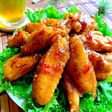 暑い‼︎だから食べたい‼︎辛党向け【手羽中の旨辛油淋鶏風】