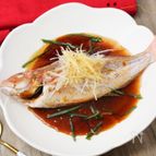 まるで本格中華！白身魚の中華風酒蒸し♪