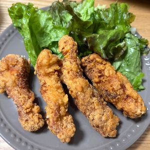 1575460の作ってみた!投稿(少ない油でカリザクッ！鶏むね肉で「やみつきペッパーチキン」)